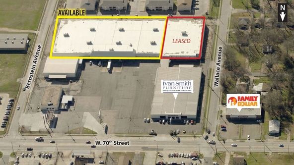 Distribution Warehouse Available For Lease: 505 W 70th St, Shreveport, LA 71106